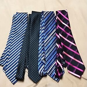 Four ties.